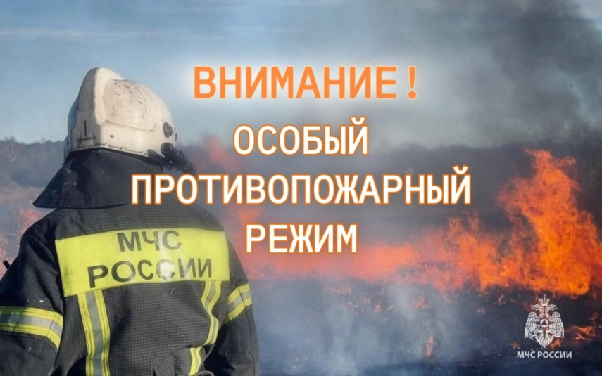 На территории Республики Башкортостан с 30 апреля по 12 июня введен особый противопожарный режим