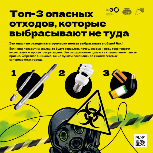 Топ - 3 опасных отходов, которые выбрасывают не туда