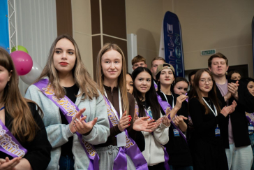 Команда КВН «ОГУзяки» участники проекта «Вдохновляем: просто школа КВН 2.0»